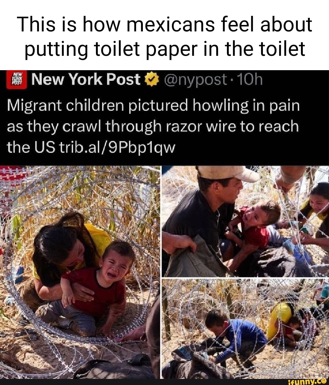 This is how mexicans feel about putting toilet paper in the toilet New