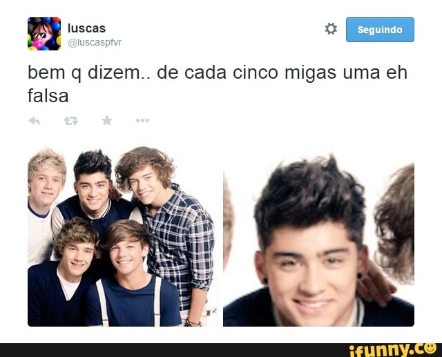 bem q dizem.. de cada cinco migas uma eh
falsa