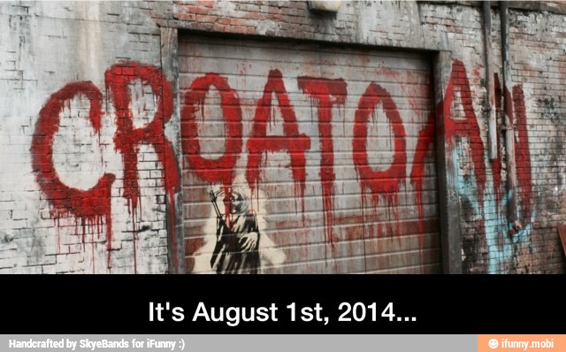 It's August 1st, 2014... - It's August 1st, 2014...
