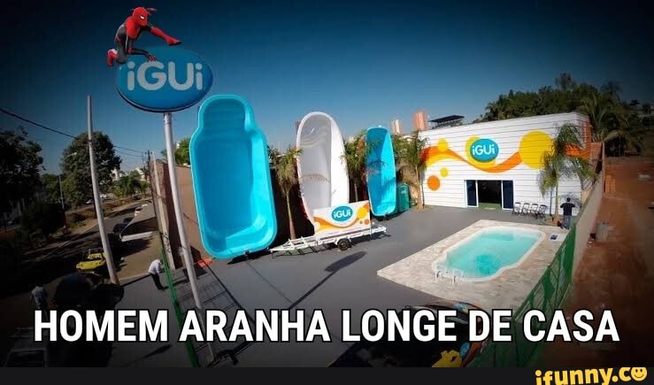 TI,
HOMEM ARANHA LONGE DE CASA