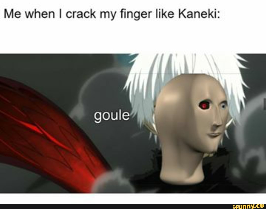 Kaneki knuckle crack