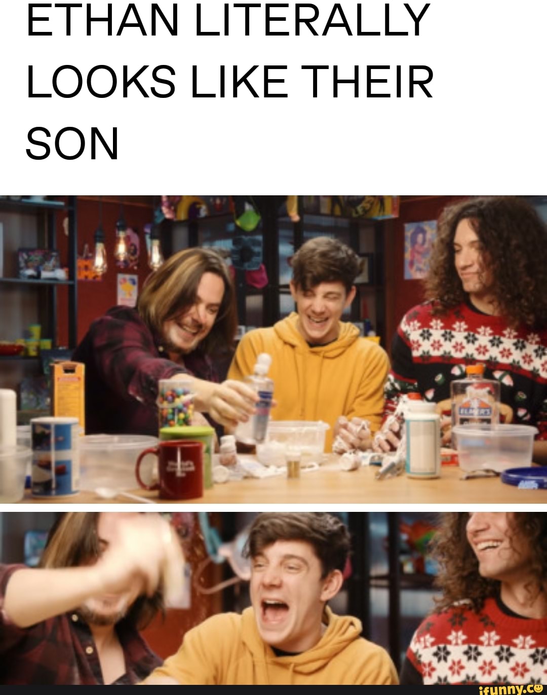 ETHAN LITERALLY LOOKS LIKE THEIR SON - iFunny