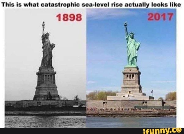 This is what catastrophic sea-level rise actually looks like 1898 2017 ...