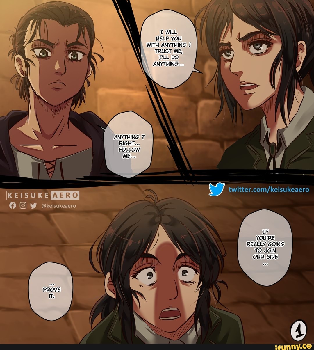 KEISUKE @keisukeaero WILL HELP YOU WITH ANYTHING TRUST ME, T'LL DO.  ANYTHING... ANYTHING RIGHT... FOLLOW ME... IF YOU'RE REALLY GOING TO JOIN  OUR SIDE - iFunny