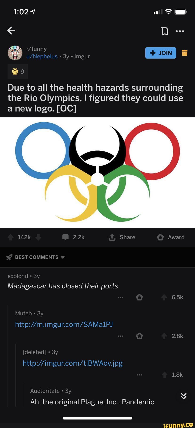 E Due to all the health hazards surrounding the Rio Olympics, I figured