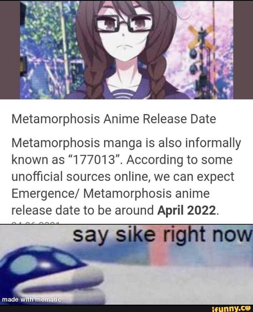 what is metamorphosis manga