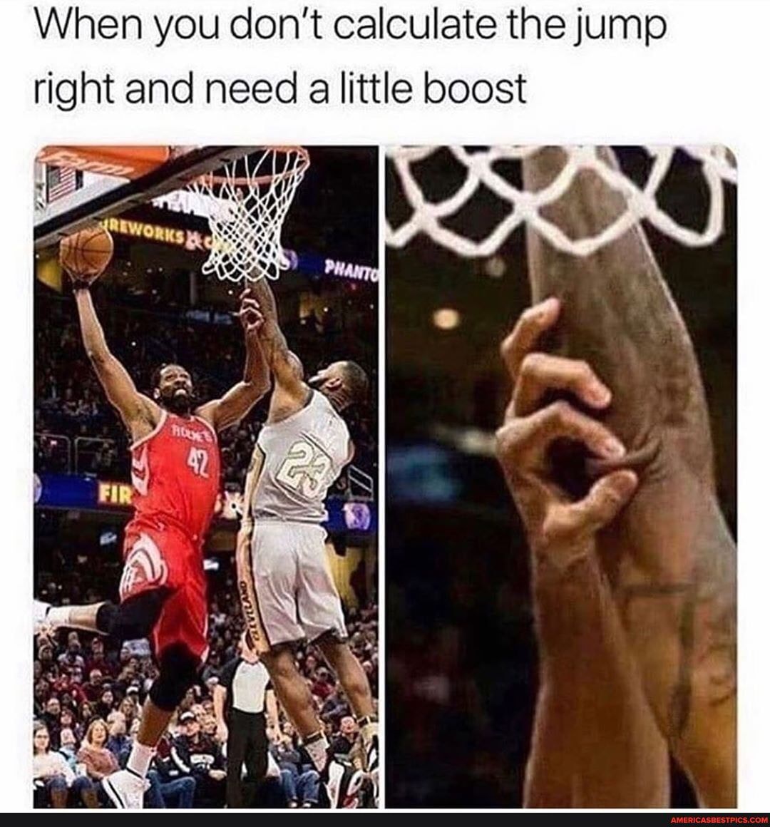 When you don't calculate the jump