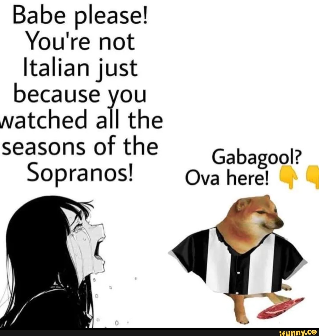 Babe in italian