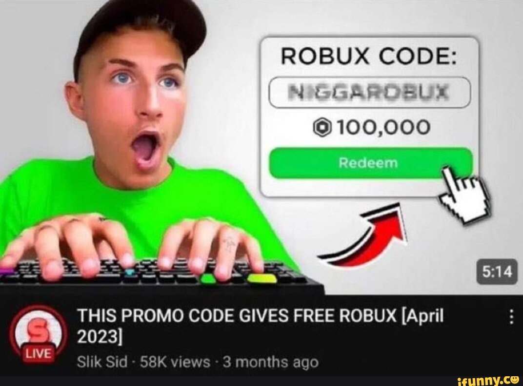 ROBUX CODE: 100,000 THIS PROMO CODE GIVES FREE ROBUX [April 2023