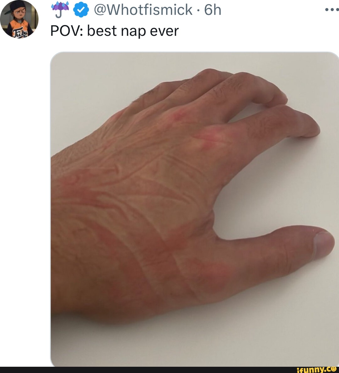 Whotfismick POV: best nap ever - iFunny