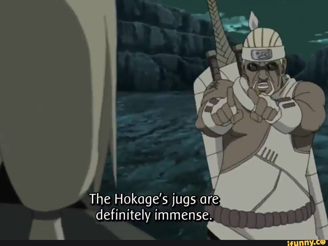 The Hokage&apos;s jugs are definitely immense. 