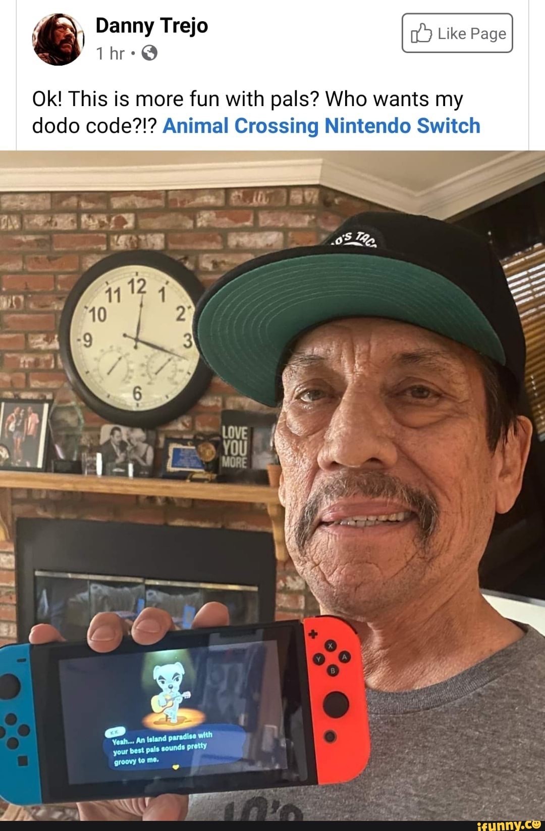 , Danny Trejo Page Ok! This is more fun with pals? Who wants my dodo ...