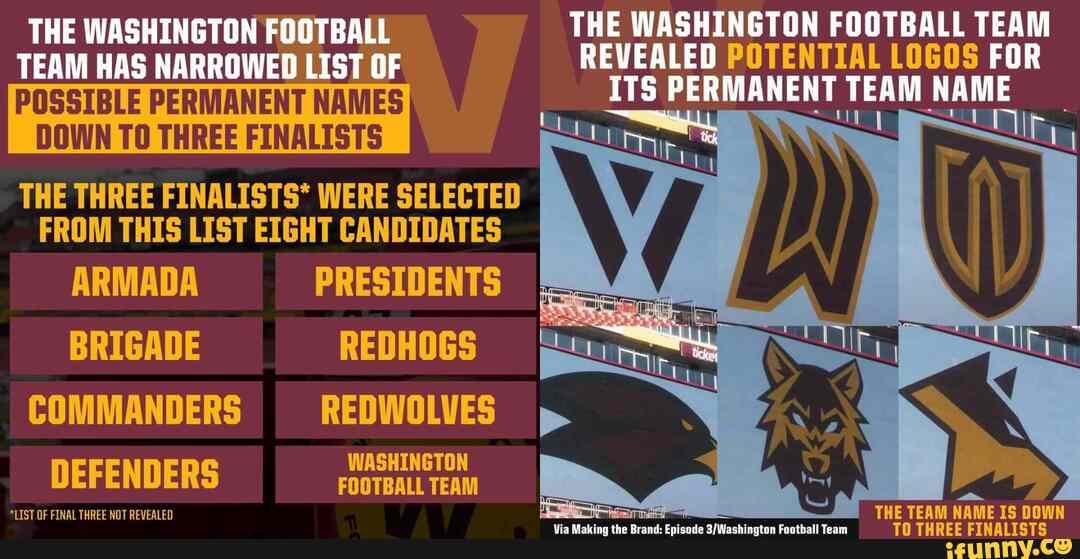 Washington Football Team president says list of names narrowed down