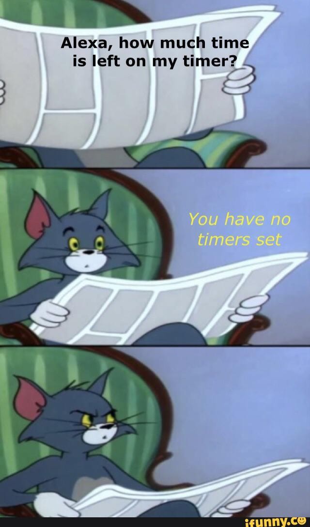 Alexa, how much time is left on my time You iFunny