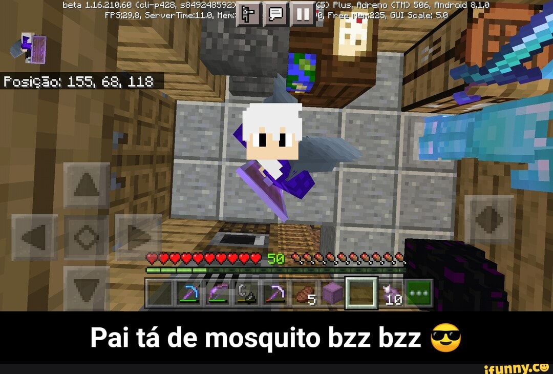 Pai tá de mosquito bzz bzz - Pai tá de mosquito bzz bzz 😎