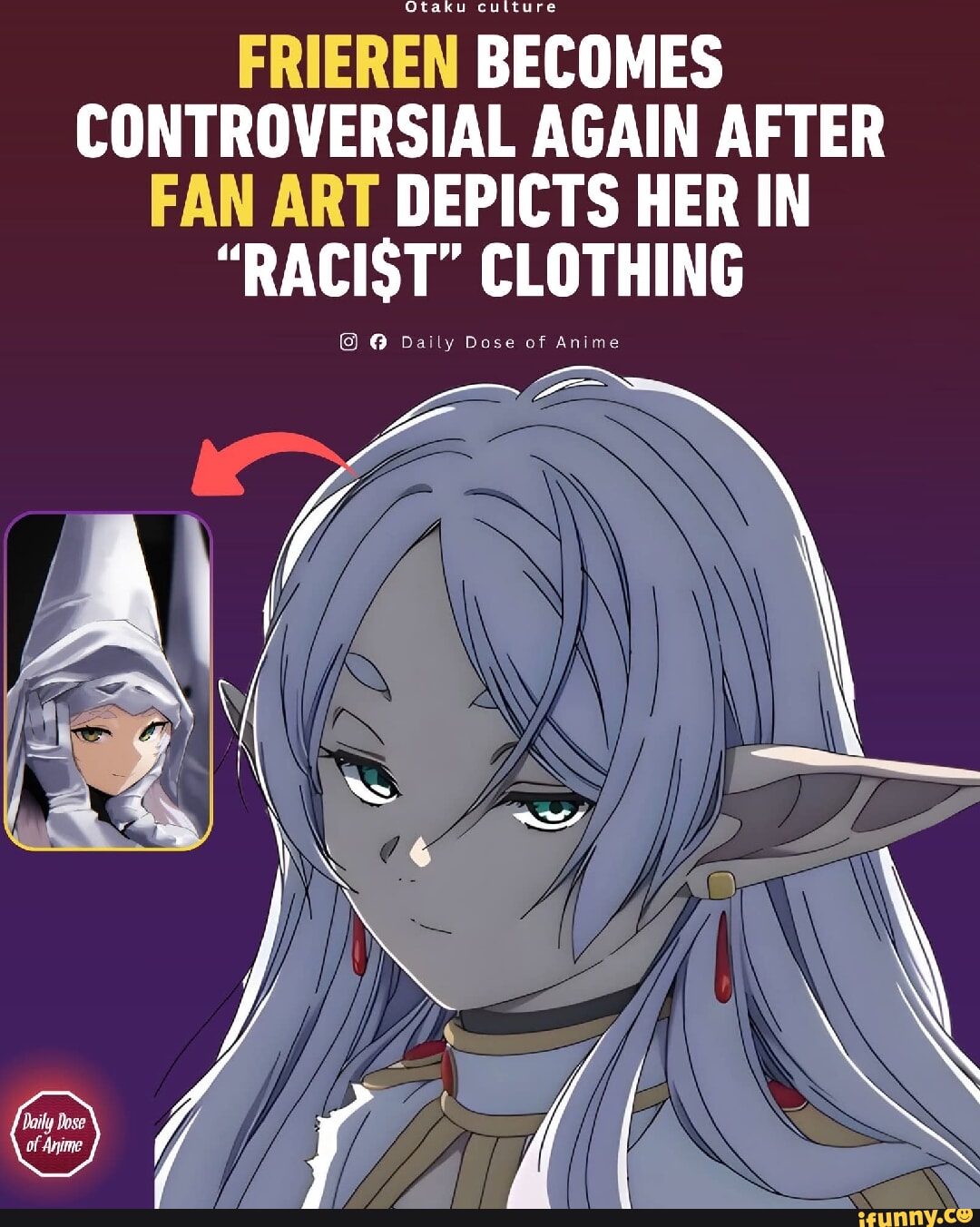 Otaku culture FRIEREN CONTROVERSIAL AGAIN AFTER FAN ART DEPICTS