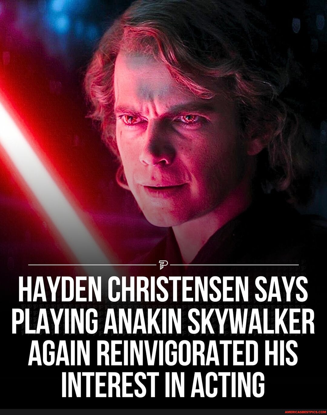 Hayden Christensen expresses that reprising the role of Anakin ...