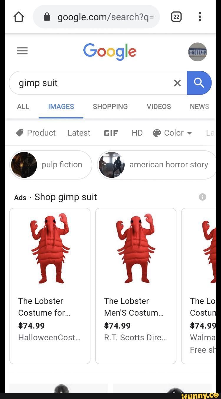 Google gimp suit ALL IMAGES SHOPPING VIDEOS NEWS @ Product Latest GIF HD  @cColorv pulp fiction american