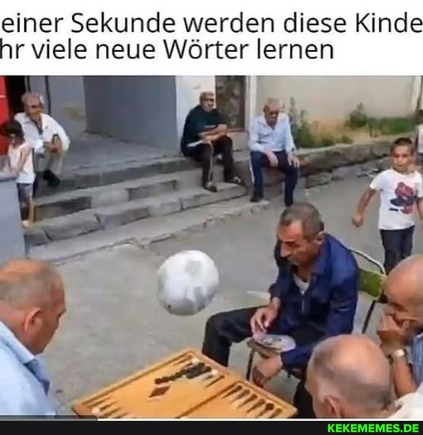 einer Sekunde werden diese Kinde hr viele neue Wörter lernen