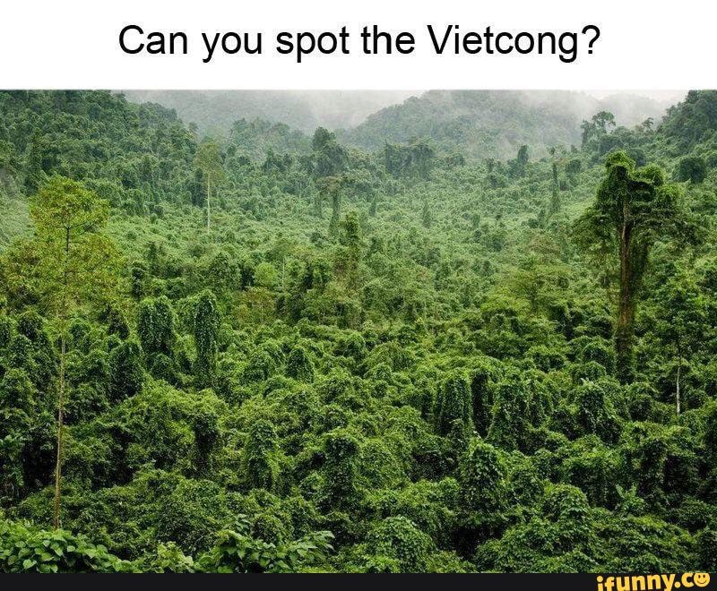 Can you spot the Vietcong? - iFunny