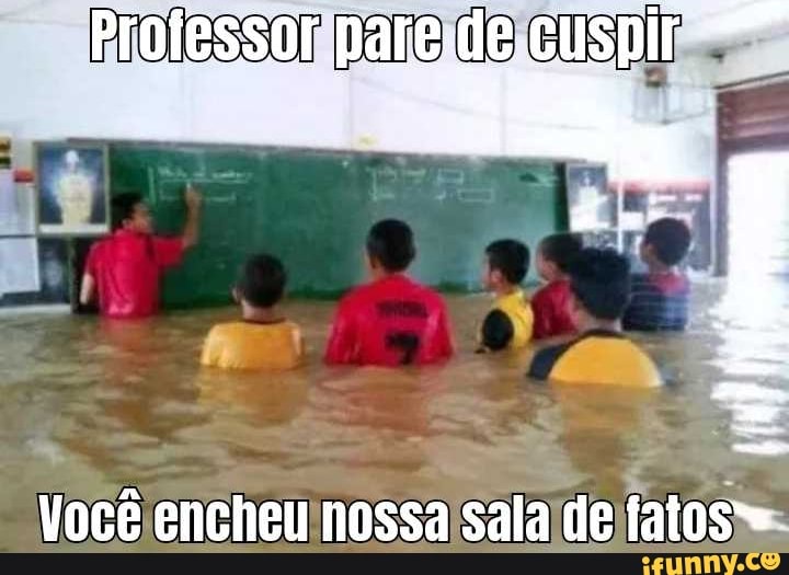 Professor parede
Você encheu nossa sala de fatos