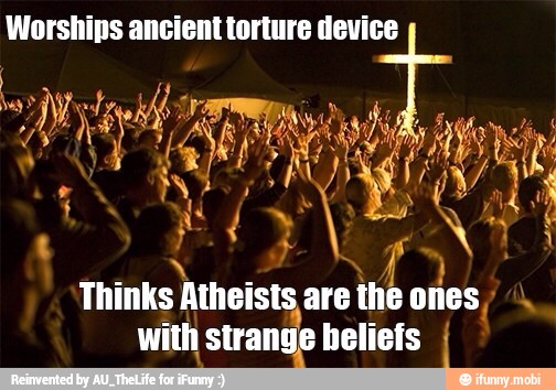 with strange beliefs