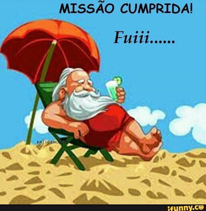 MISSÃO CUMPRIDA!