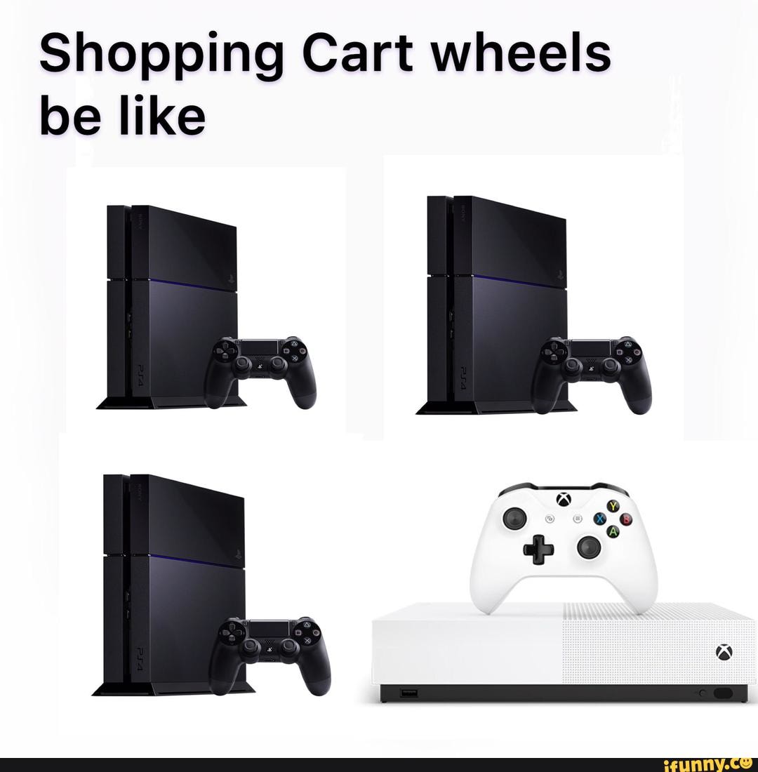 Shopping Cart wheels be like iFunny