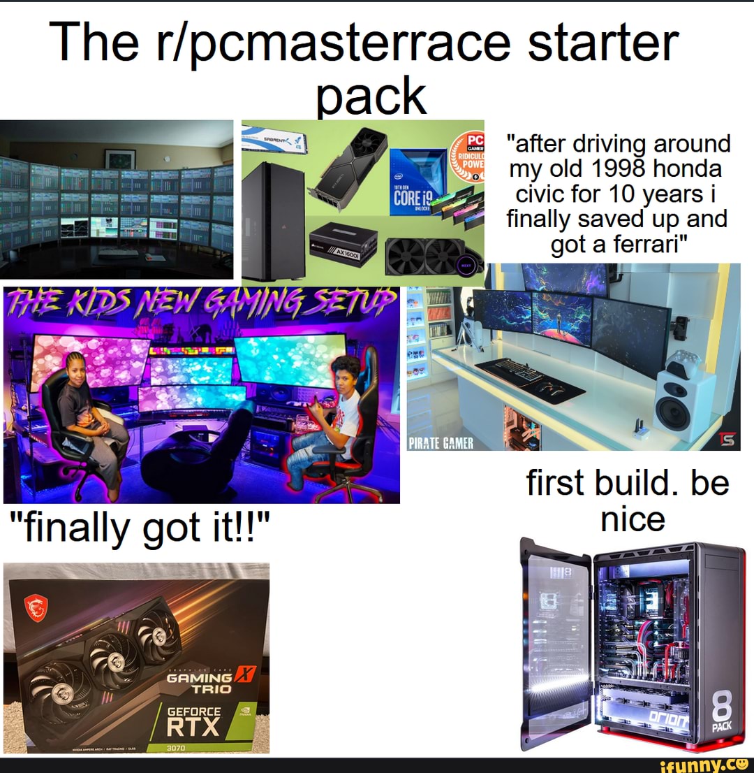 State of Gaming in recent years starter pack : r/pcmasterrace