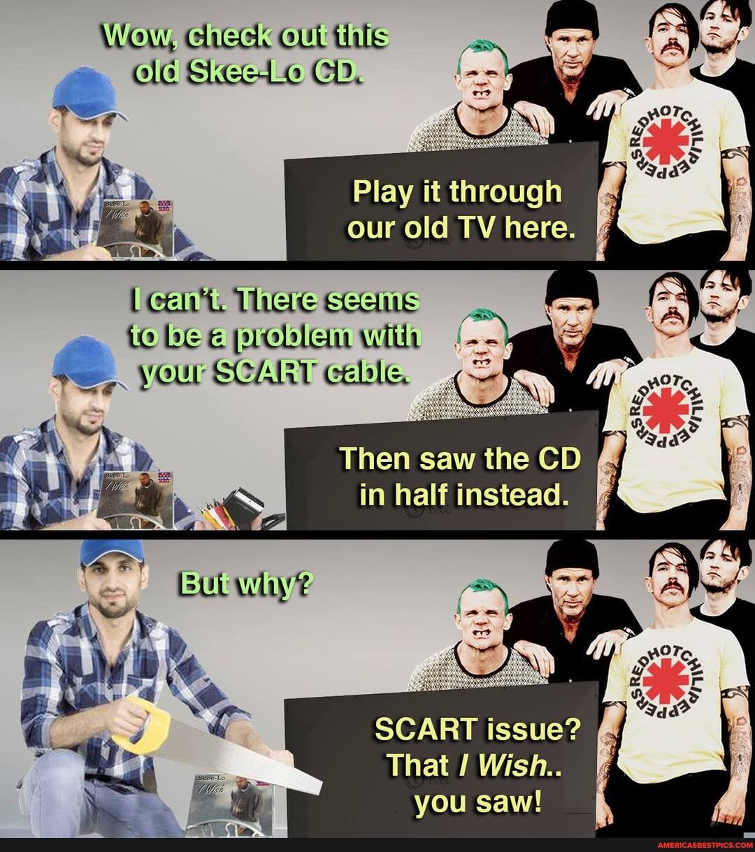 Wow, check out this
@le
Play it through our old TY here.
There seems to be problem with
SCART
Then saw the C in in half instead.
in half instead
But why?
SCART issue?
That Wish..
you saw!