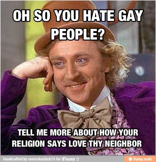 CUA
RELIGION SAYS LOVE;TH Lae