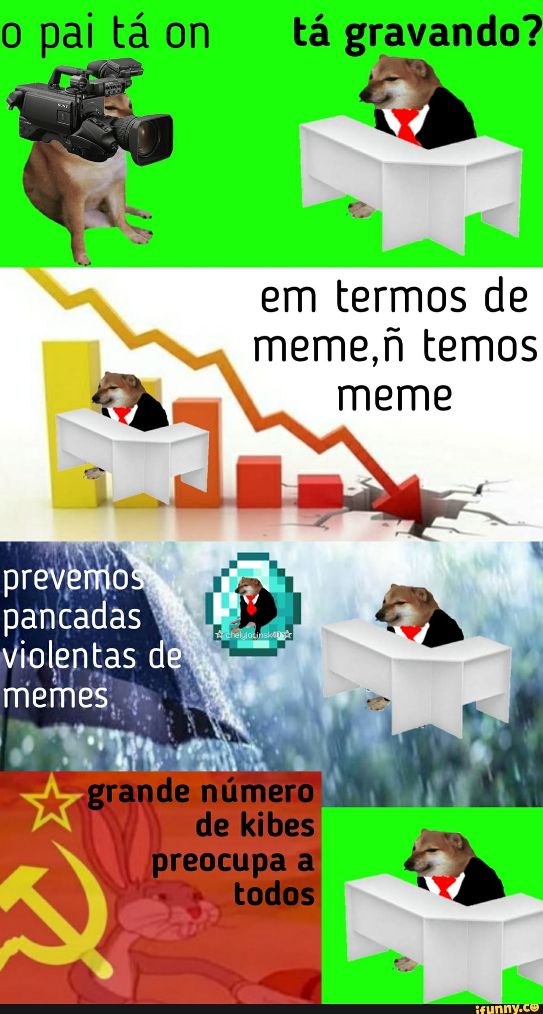0 pai taon ta gravando?
em termos de
Meme,n temos
meme
