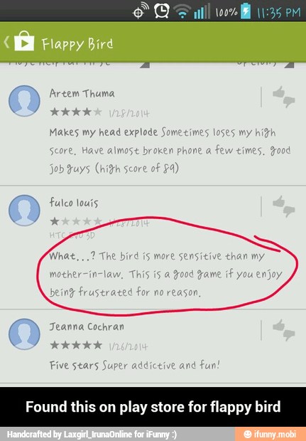 Found this on play store for flappy bird - Found this on play store for flappy bird