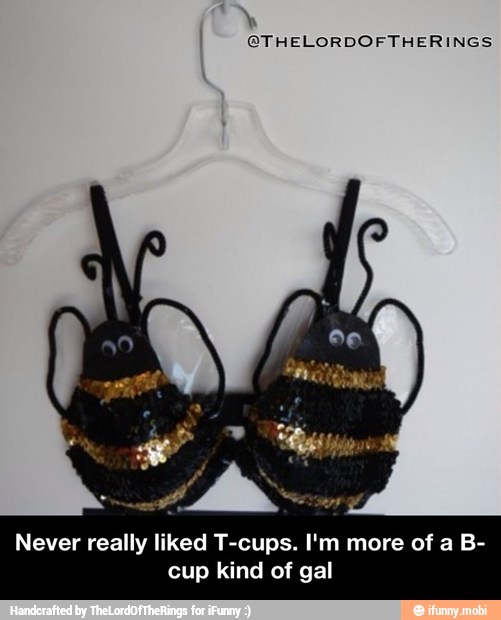 Never really liked T-cups. I'm more of a B-
cup kind of gal - Never really liked T-cups. I'm more of a B-cup kind of gal
