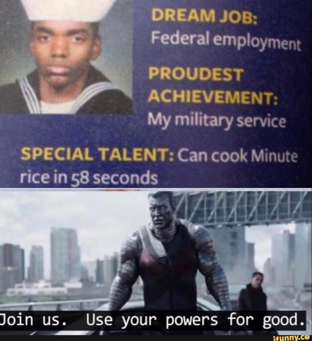 dream-job-employmen-proudest-achievement-my-military-service-special-talent-can-cook-minut