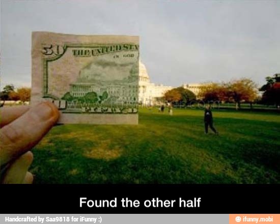 Found the other half - Found the other half