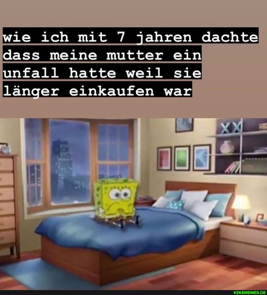 wie ich mit 7 jahren dachte dass meine mutter ein unfall hatte weil sie länger einkaufen war