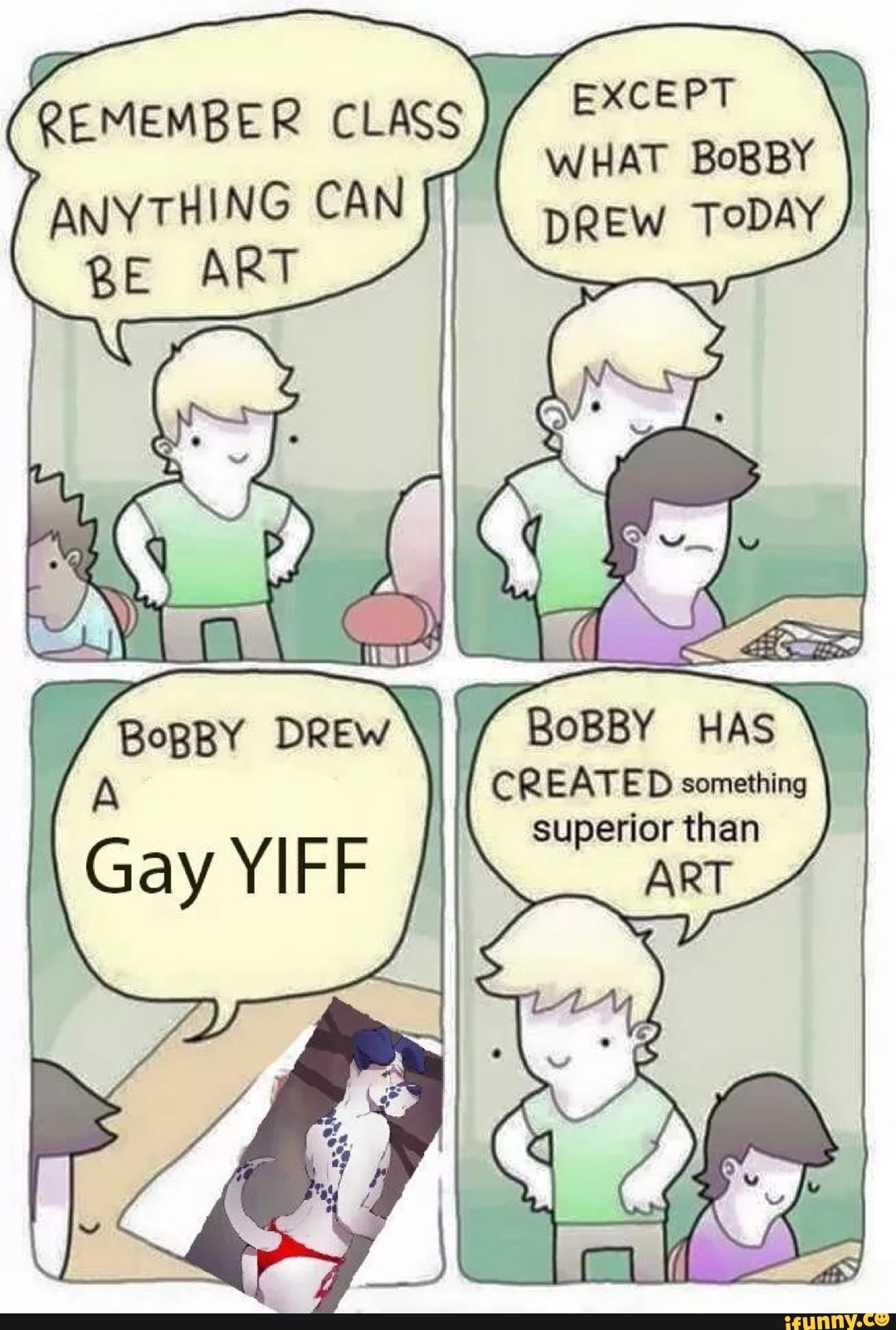 Ai Gay YIFF CR EATS D something superior than - iFunny