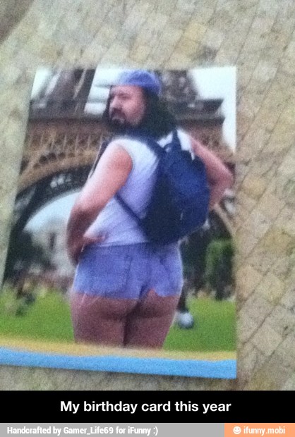 My birthday card this year - My birthday card this year