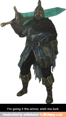 I'm going 4 the armor, wish me luck