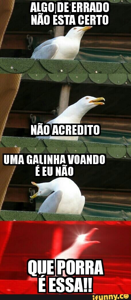 ALGOIDE ERRADO
NÃO ESTA CERTO