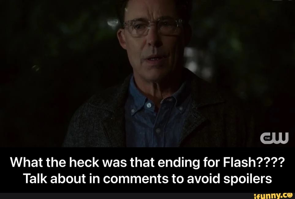 What the heck was that ending for Flash????
Talk about in comments to avoid spoilers - What the heck was that ending for Flash???? Talk about in comments to avoid spoilers