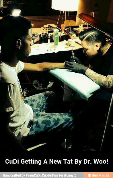 CuDi Getting A New Tat By Dr. Woo! - CuDi Getting A New Tat By Dr. Woo!