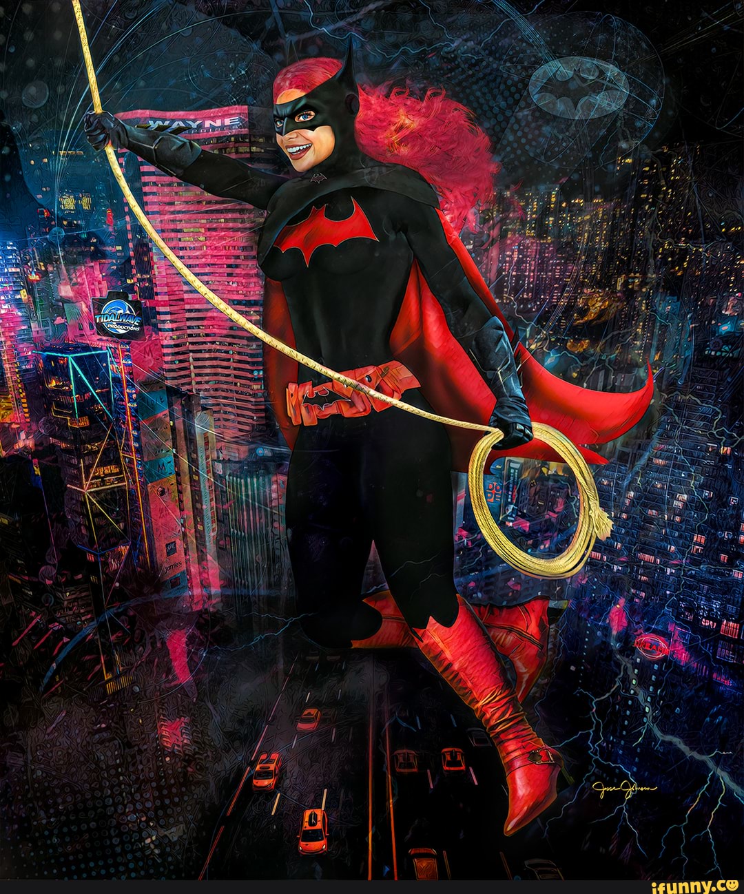 art, comics, photoshop, batman, artwork