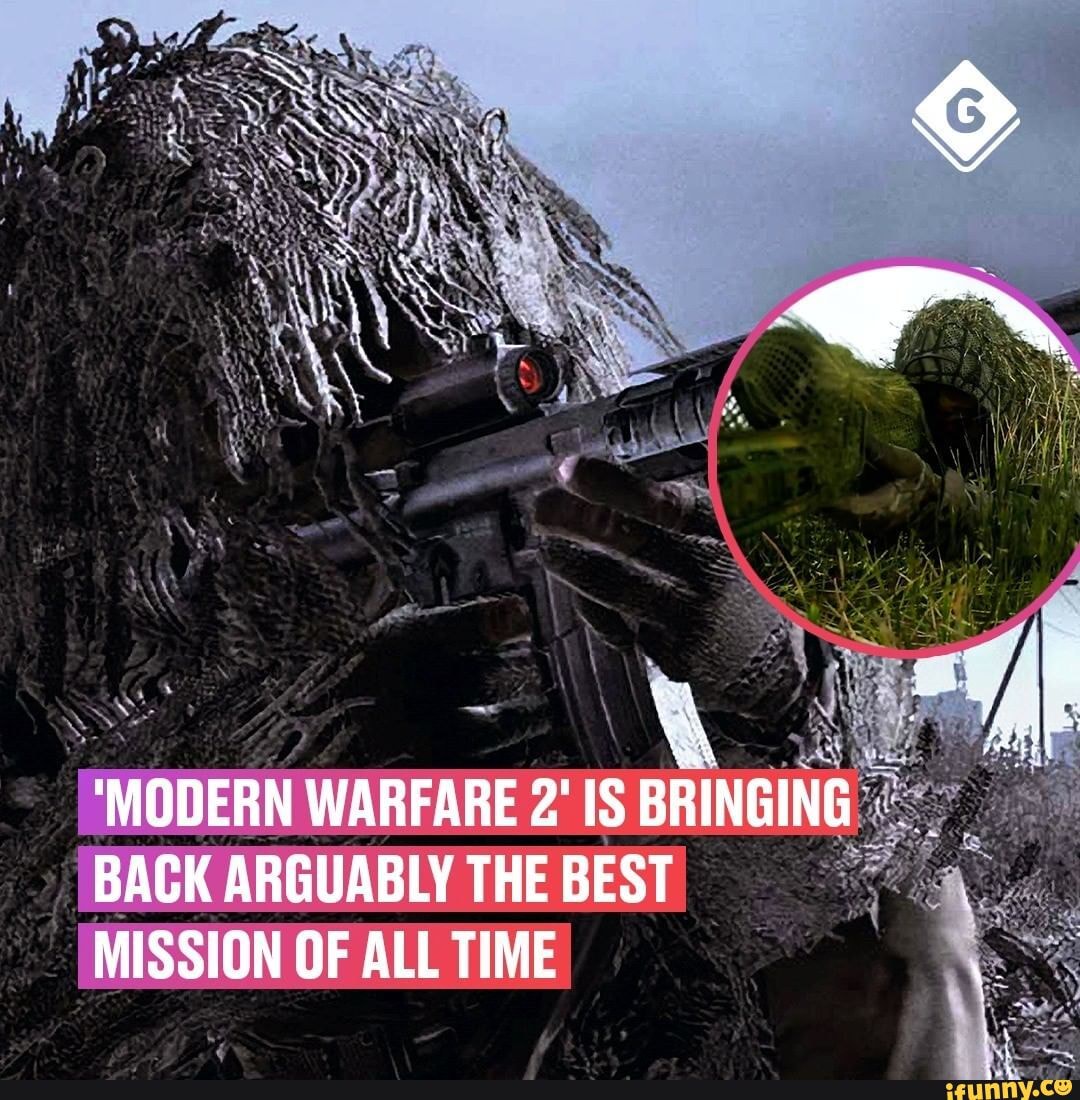 Modern Warfare 2 is bringing back the best Call of Duty mission ever