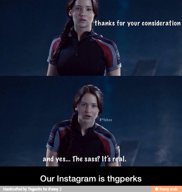 The sass? It's
Our Instagram is thgperks - Our Instagram is thgperks