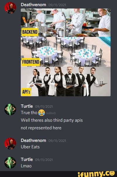 Deathvenom Turtle True tho Well theres also third party apis not 