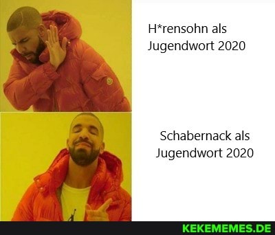 H*rensohn als
Jugendwort 2020
Schabernack als
Jugendwort 2020
