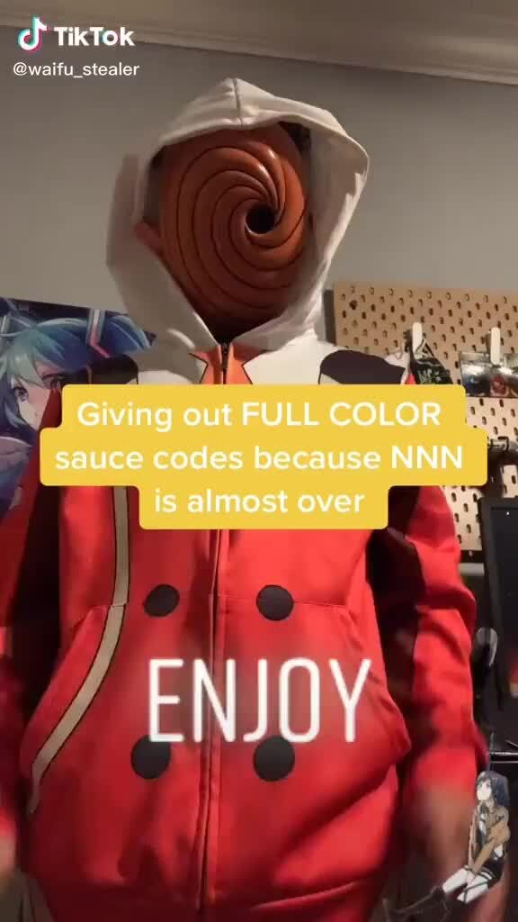 TikTok Girying out FULL COLOR sauce codes becatise NNN 'y almost over -  iFunny
