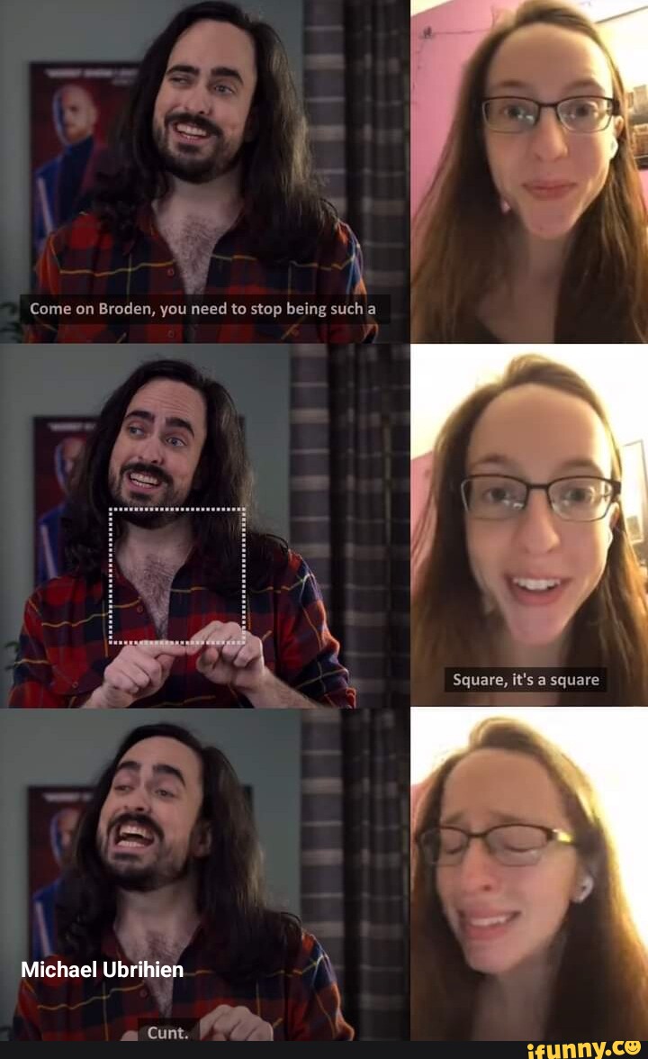 Come on Broden, you need to stop being such a Square, it's a square